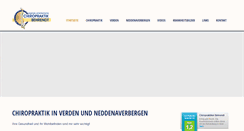 Desktop Screenshot of chiropraktik-behrendt.com